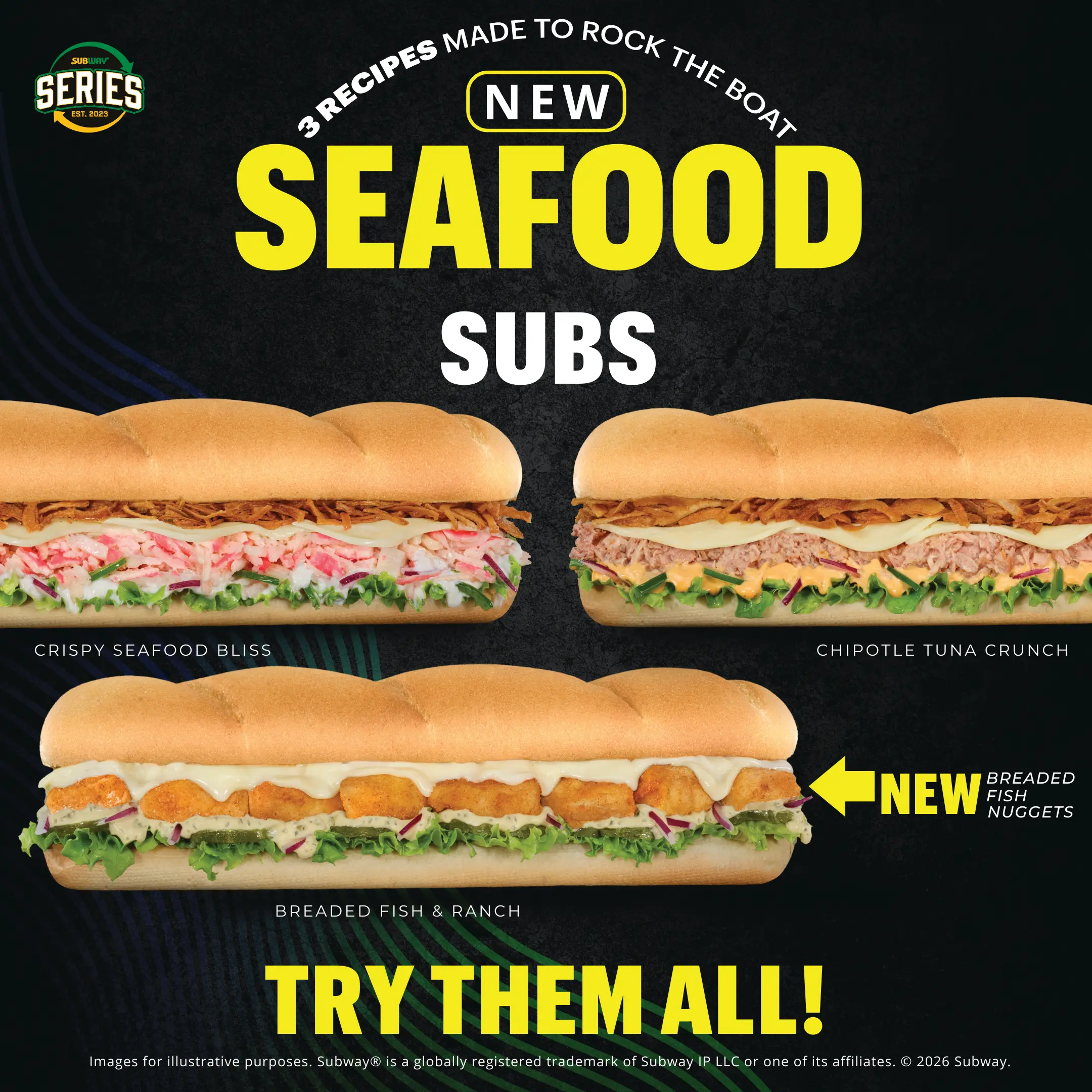 Subway Series Menu